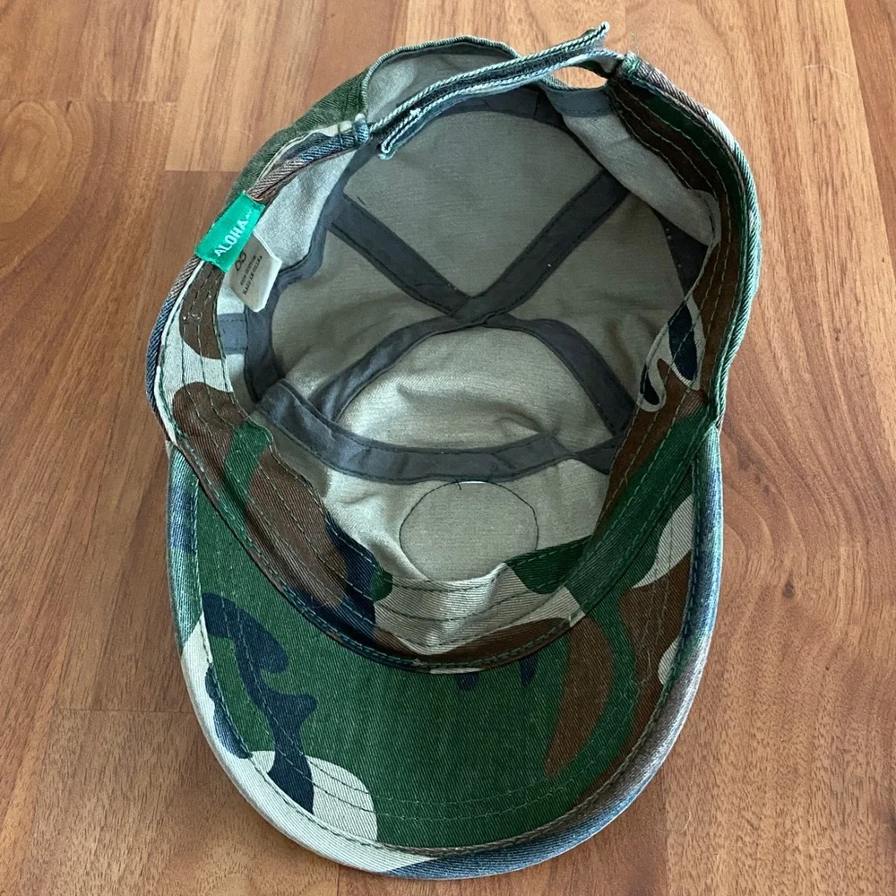 ❤️ Aloha Avenue Hawaii Camouflage Adjustable Baseball Hat Cap NWOT